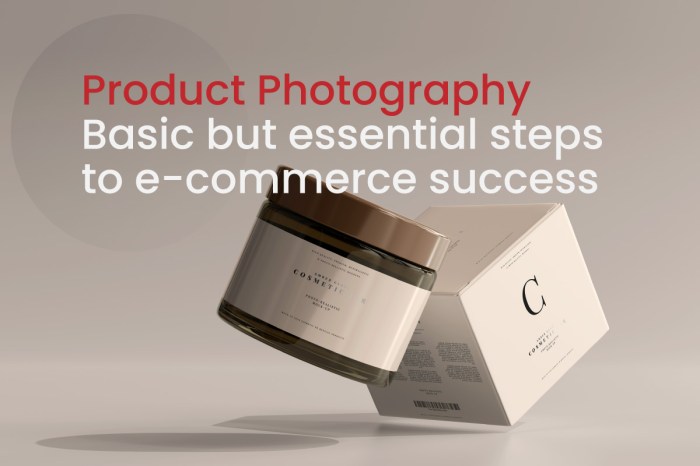 E-commerce product photography tips
